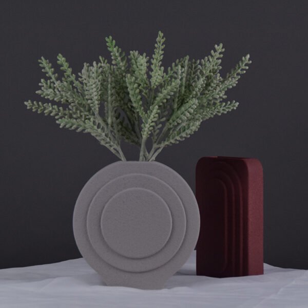 Decorative Ceramic Vase Set With Morandi Colors