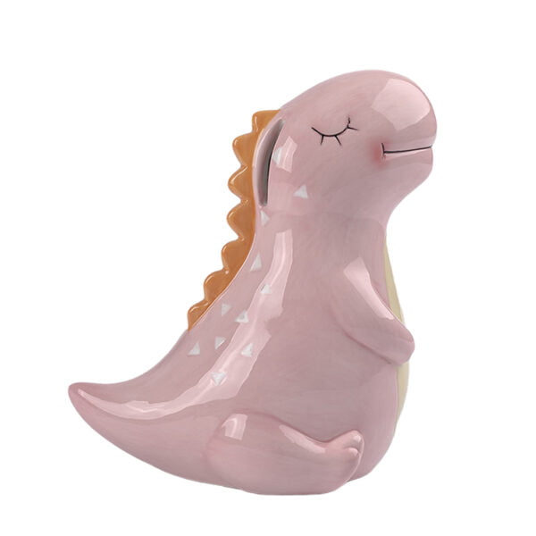 Cute Ceramic Dinosaur Piggy Bank - Image 3
