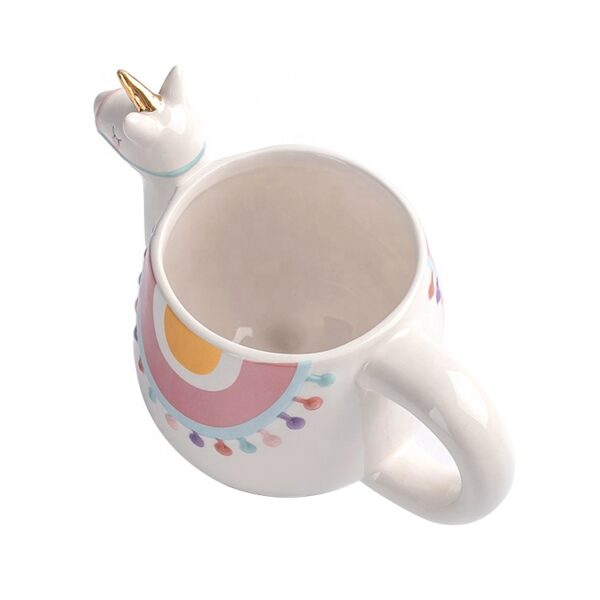 Alpaca Ceramic 3d Coffee Mug - Image 2