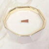 Diamond Design Ceramic Candle Container - Image 2