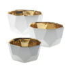 Diamond Design Ceramic Candle Container