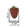 Small Egg Shaped Design Ceramic Plant Pots - Image 2
