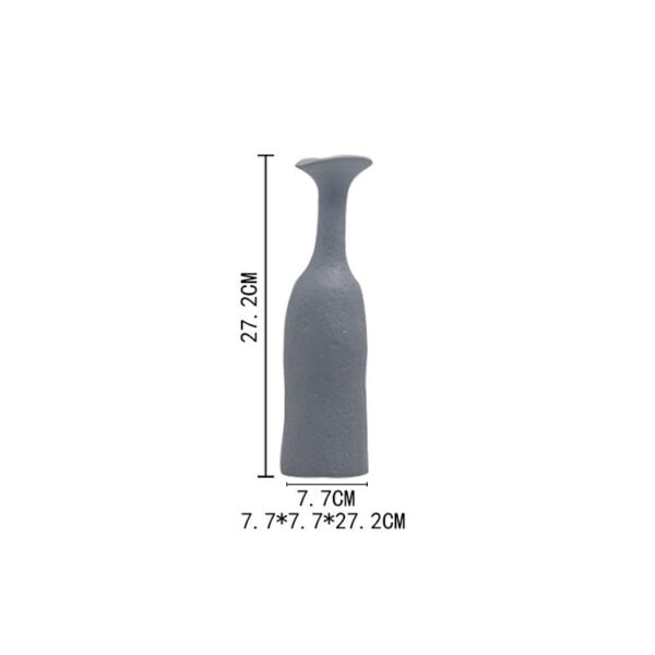 Morandi Multi-Colored Minimalist Ceramic Vases - Image 4