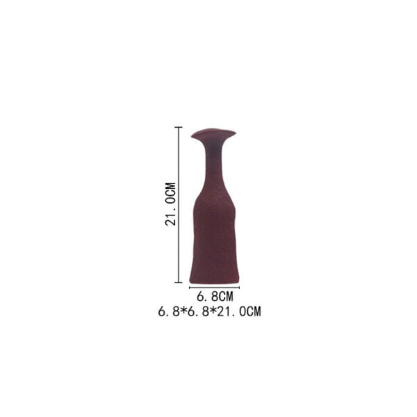 Morandi Multi-Colored Minimalist Ceramic Vases - Image 3