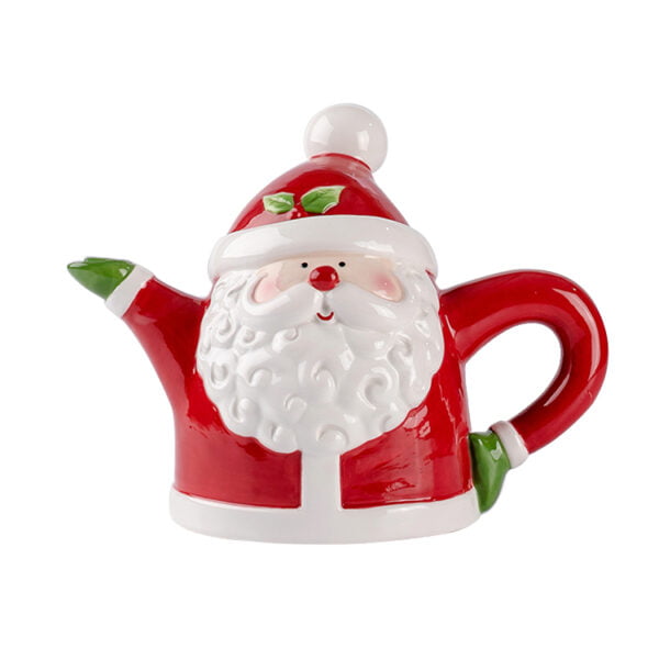 Christmas Santa Ceramic Teapot